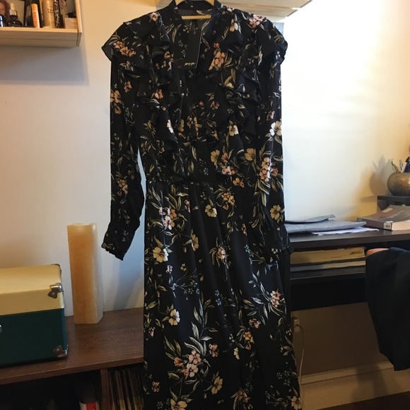 Nasty Gal Take It or Leaf It Midi Dress - Picture 5 of 7